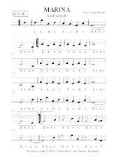 télécharger la partition d'accordéon MARINA GRIFFSCHRIFT au format PDF