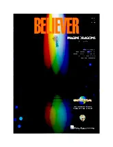descargar la partitura para acordeón Believer en formato PDF