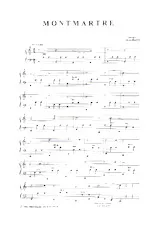 download the accordion score MONTMARTRE in PDF format