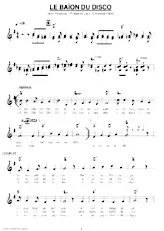 descargar la partitura para acordeón Le baïon du disco (Baïon chanté) en formato PDF