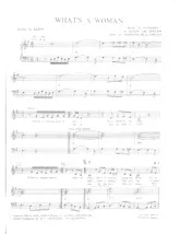 télécharger la partition d'accordéon Vaya Con Dios - What's A Woman  au format PDF