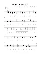 descargar la partitura para acordeón DISCO  DANS Griffschrift en formato PDF