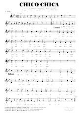 descargar la partitura para acordeón CHICO CHICA (zumba) en formato PDF