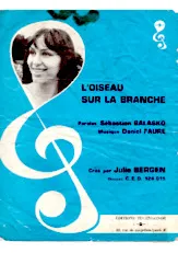 descargar la partitura para acordeón L'OISEAU SUR LA BRANCHE en formato PDF