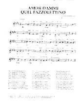 download the accordion score amor dami quel fazzolettino in PDF format