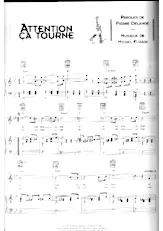 download the accordion score Attention ça tourne in PDF format