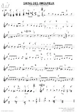 télécharger la partition d'accordéon SWING DES AMOUREUX (Fox Trôt médium) au format PDF