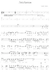 descargar la partitura para acordeón PETIT RAINBOW en formato PDF