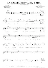 descargar la partitura para acordeón La samba c'est mon dada (C'est fait pour moi) en formato PDF