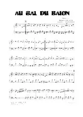 download the accordion score Au bal du baion in PDF format