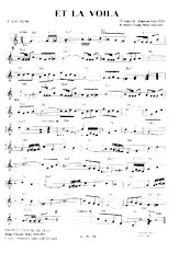 download the accordion score Et la voilà in PDF format