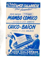 télécharger la partition d'accordéon Chico baïon (orchestration) au format PDF