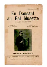 télécharger la partition d'accordéon EN DANSANT AU BAL MUSETTE au format PDF