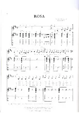 descargar la partitura para acordeón Rosa en formato PDF
