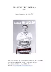 download the accordion score Marinette polka in PDF format