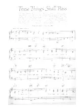 descargar la partitura para acordeón These things shall pass en formato PDF