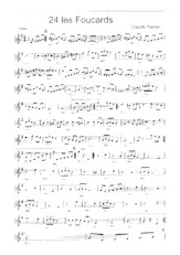 scarica la spartito per fisarmonica 24 les Foucards in formato PDF