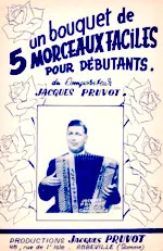 télécharger la partition d'accordéon Recueil 5 titres J. Pruvot au format PDF
