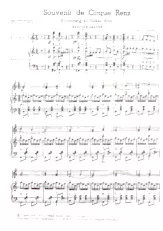 descargar la partitura para acordeón Souvenir de Cirque Renz (Erinnerung an Zirkus Renz) en formato PDF