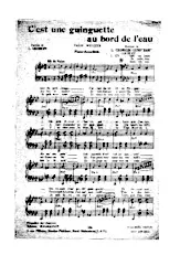 descargar la partitura para acordeón C'EST UNE GUINGUETTE AU BORD DE L'EAU en formato PDF