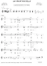 download the accordion score La valse nouvelle in PDF format