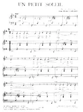download the accordion score Un petit soleil in PDF format