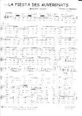 download the accordion score La fiesta des Auvergnats in PDF format