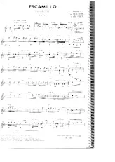 descargar la partitura para acordeón Escamillo en formato PDF