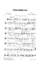 télécharger la partition d'accordéon POURQUOI au format PDF