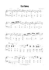 télécharger la partition d'accordéon Our Song (Medium) au format PDF