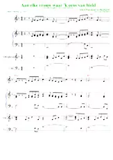 scarica la spartito per fisarmonica Aan elke vrouw waar 'k eens van hield (To all the girls I've loved before) in formato PDF