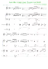 descargar la partitura para acordeón Aan elke vrouw waar 'k eens van hield (To all the girls I've loved before) en formato PDF