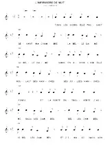 télécharger la partition d'accordéon L'infirmière de nuit au format PDF