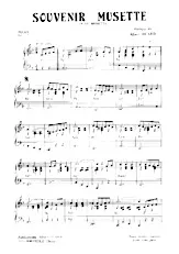 descargar la partitura para acordeón souvenir musette en formato PDF