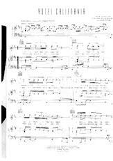 télécharger la partition d'accordéon Hotel California  (Vocal + Piano) au format PDF