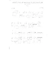 download the accordion score Après toi je n'aurai pluus d'amour in PDF format