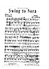 télécharger la partition d'accordéon SWING TO NORA au format PDF