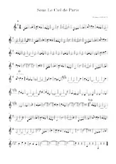 download the accordion score Sous le Ciel de Paris in PDF format