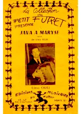 download the accordion score JAVA A MARYSE in PDF format