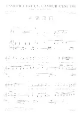 download the accordion score L'amour c'est ça, l'amour c'est toi in PDF format
