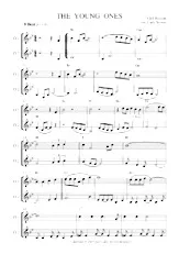 télécharger la partition d'accordéon THE YOUNG ONES  Clarinette Duo Cliff Richard au format PDF