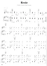 download the accordion score Reste in PDF format