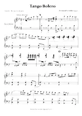 scarica la spartito per fisarmonica Tango Boléro in formato PDF