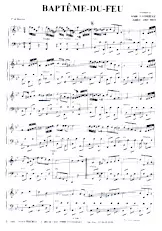 download the accordion score Baptême du feu in PDF format