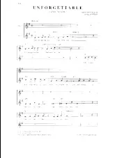 descargar la partitura para acordeón Unforgettable (Duet Version) en formato PDF