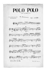 télécharger la partition d'accordéon POLO POLO au format PDF
