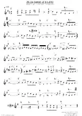 télécharger la partition d'accordéon ZELDA DANSE LE BOLERO au format PDF