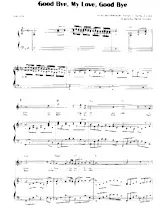 download the accordion score Goodbye my love, Goodbye in PDF format