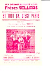 descargar la partitura para acordeón Et tout ça c'est Paris en formato PDF