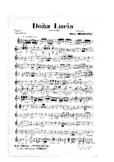 télécharger la partition d'accordéon DONA LUCIA au format PDF